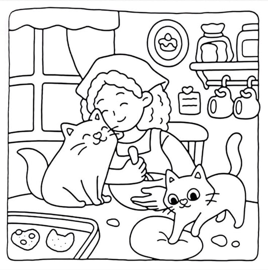 Cat mom