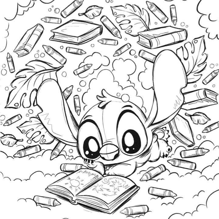 Bébé stitch