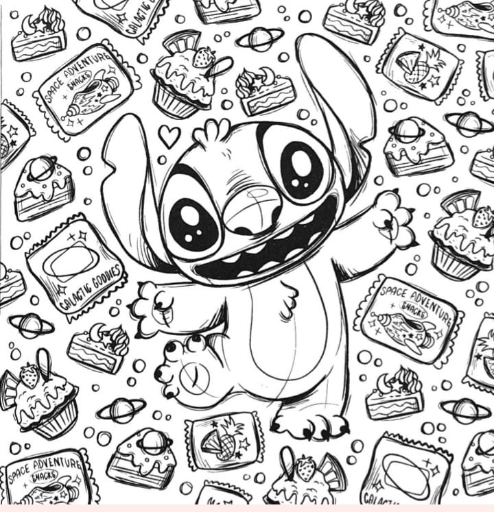 Bébé stitch