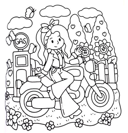 Nostalgic girl