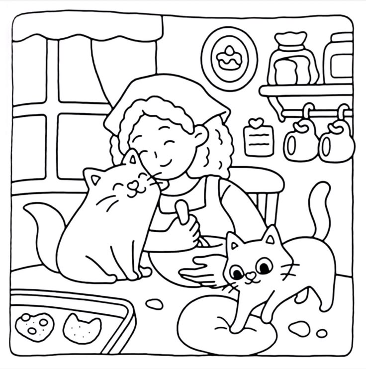 Cat mom
